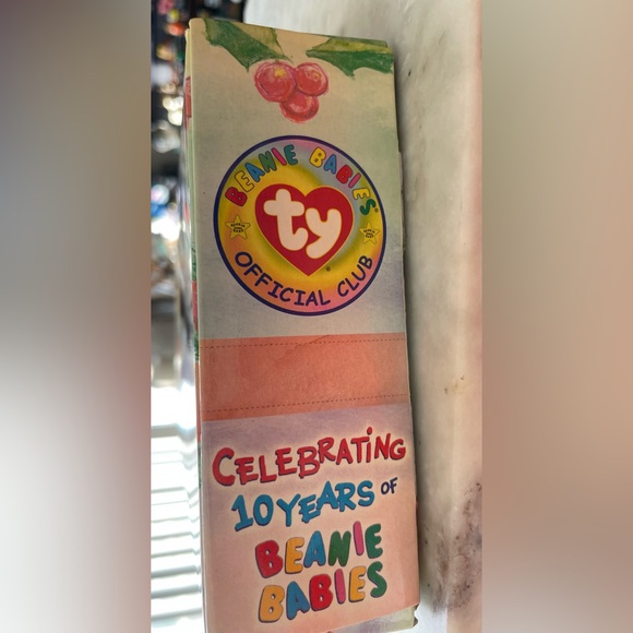 TY Decade Jingle Beanies Set of 4 Beanie Ornaments from 2003 in Collectors Box - Picture 10 of 15